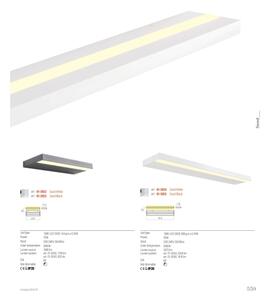 Redo 01-3554 - LED Nástěnné svítidlo SEED LED/30W/230V bílá