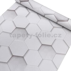 Samolepící tapety 45 cm x 10 m IMPOL TRADE 9171 hexagony samolepící tapety