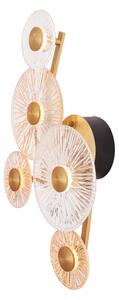 MAXLIGHT W0357 - LED Nástěnné svítidlo ALLURE 5xLED/5W/230V zlatá