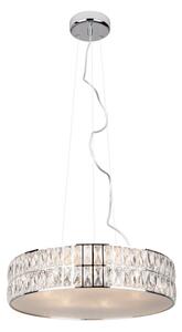 MAXLIGHT P0236 - Lustr na lanku DIAMANTE 5xG9/42W/230V pr. 38 cm chrom