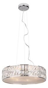 MAXLIGHT P0236 - Lustr na lanku DIAMANTE 5xG9/42W/230V pr. 38 cm chrom