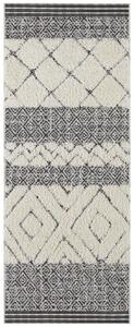 Mint Rugs - Hanse Home koberce Kusový koberec Handira 103906 Black/Cream - 80x150 cm
