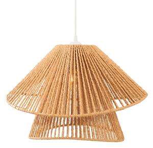 MAXLIGHT P0578 - Lustr na lanku AMALFI 1xE27/15W/230V pr. 45 cm béžová
