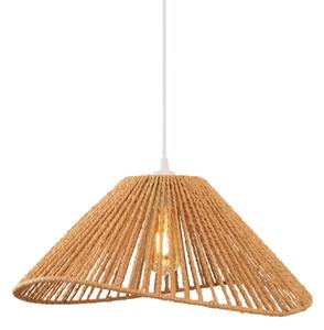 MAXLIGHT P0577 - Lustr na lanku AMALFI 1xE27/15W/230V pr. 45 cm béžová