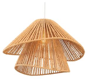 MAXLIGHT P0578 - Lustr na lanku AMALFI 1xE27/15W/230V pr. 45 cm béžová