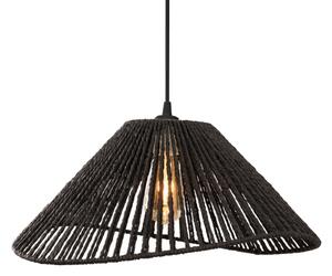MAXLIGHT P0579 - Lustr na lanku AMALFI 1xE27/15W/230V pr. 45 cm černá