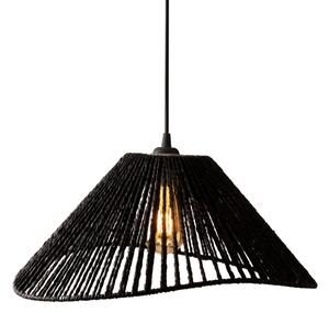 MAXLIGHT P0579 - Lustr na lanku AMALFI 1xE27/15W/230V pr. 45 cm černá