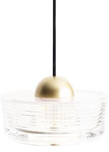 MAXLIGHT P0543 - LED Lustr na lanku LIPARI LED/22W/230V pr. 35 cm čirá