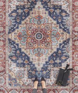 Nouristan - Hanse Home koberce Kusový koberec Asmar 104017 Indigo/Blue - 80x150 cm