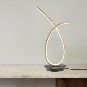 ONLI - LED Stolní lampa SIGN LED/12W/230V 4000K 43 cm zlatá