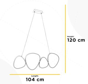 ONLI - LED Lustr na lanku ROMEO LED/48W/230V 4000K bílá