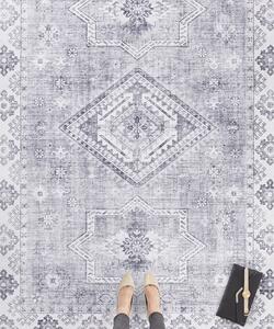 Nouristan - Hanse Home koberce Kusový koberec Asmar 104011 Graphite/Grey ROZMĚR: 80x200