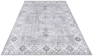 Nouristan - Hanse Home koberce Kusový koberec Asmar 104011 Graphite/Grey ROZMĚR: 80x200