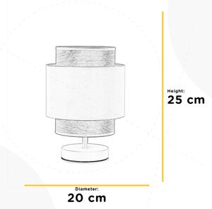 ONLI - Stolní lampa LICIA 1xE27/22W/230V