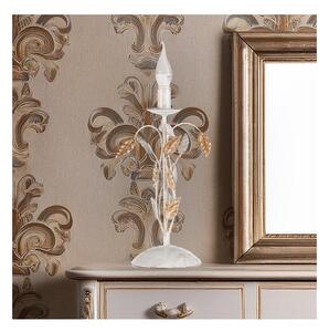 ONLI - Stolní lampa COLLANA 1xE14/6W/230V 40 cm bílá