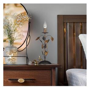 ONLI - Stolní lampa COLLANA 1xE14/6W/230V 40 cm bronzová