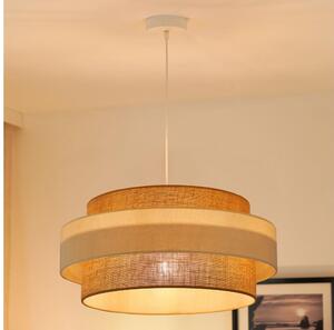 Brilagi - Lustr na lanku SPACE LIGHT 1xE27/15W/230V pr. 50 cm béžová/krémová