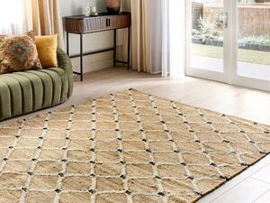 Jutový koberec 200 x 300 cm béžový KALEKOY