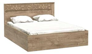 Manželská postel ANNELISA - 160x200, dub ribbeck