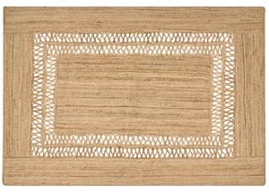 Jutový koberec 160 x 230 cm béžový YENIKOY