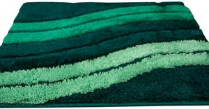 Koupelnový kobereček Premium lahvově zelený