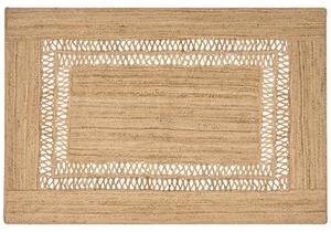 Jutový koberec 200 x 300 cm béžový YENIKOY