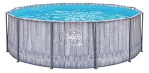 Swing FRAME GreyWood 3,66x1,07M + Skimmer mount