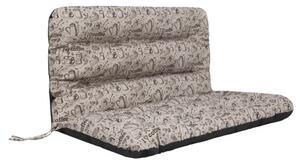 Polštář na houpačku ANIA 120 cm beige coffee