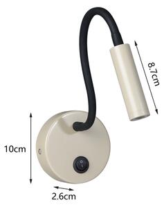 Brilagi - LED Flexibilní nástěnná lampa MAYA LED/3W/230V 4000K béžová