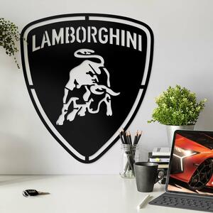 DUBLEZ | Dřevěné logo auta - Lamborghini