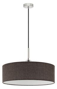 Eglo - LED Lustr na lanku TUNJA 1xE27/60W/230V hnědá
