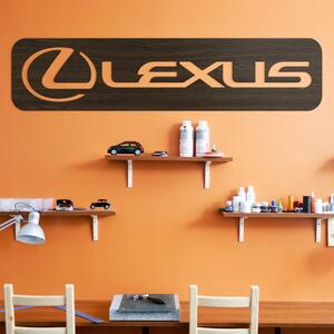 DUBLEZ | Dřevěná tabulka - Logo auta Lexus