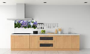 Panel do kuchyně Modré květiny pl-pksh-140x70-f-99973378