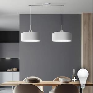 Eglo - LED Lustr na lanku TUNJA 2xE27/60W/230V bílá