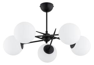 Přisazený lustr PRIMERY 5xE14/10W/230V černá