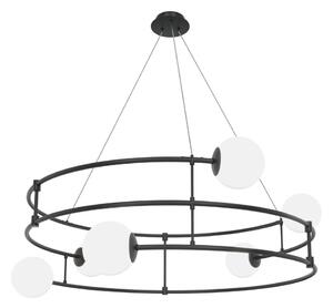 Maytoni MOD317PL-06B - Lustr na lanku BALANCE 6xG9/40W/230V černá