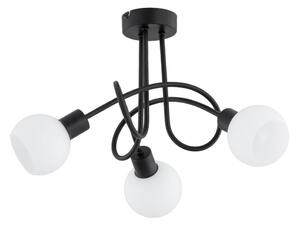 Přisazený lustr ERYKA 3xE14/10W/230V černá