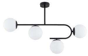 Přisazený lustr STELLAR 4xE14/10W/230V černá