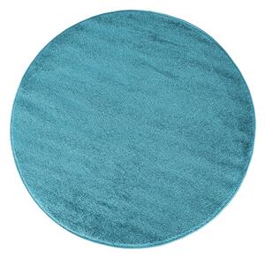 Makro Abra Kulatý koberec jednobarevný Portofino modrý Rozměr: průměr 120 cm