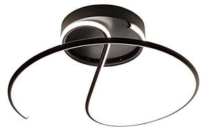 LED Přisazený lustr DELTA LED/30W/230V černá