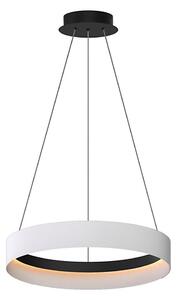 LED Lustr na lanku ORBITA LED/52W/230V bílá/černá