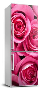 Foto tapeta na ledničku Růžové růže FridgeStick-70x190-f-102915574