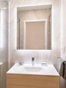 Zrcadlo do koupelny na míru s LED osvětlením - konfigurovatelné se senzorem - Ambiente