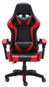 Herní židle LEMBIT - černá / červená