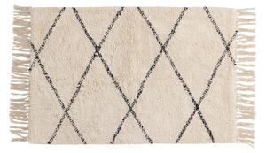 Obdélníkový koberec Thelma, bílý, 50x80