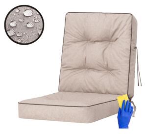 Polštář na zahradní houpačku VENUS 50 cm béžový, ekolen