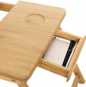 STŮL NA NOTEBOOK, přírodní barvy, 55/35/29 cm Boxxx - Online Only psací stoly, Online Only