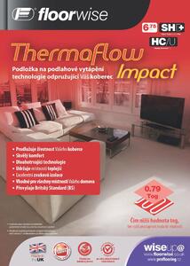 Floorwise Podložka pod koberec Floorwise Thermaflow Impact (role 11 m2) - 133x824 (role 11 m2) cm