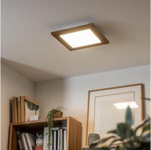 Eglo - LED Stmívatelný přisazený panel SALOBRENA 2 LED/16W/230V hnědá