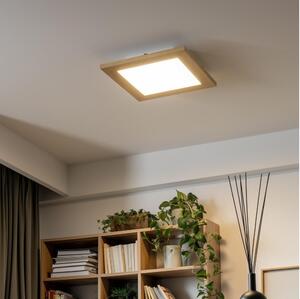 Eglo - LED RGBW Stmívatelný přisazený panel SALOBRENA-C LED/16W/230V hnědá + DO